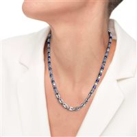 Collana Marlù Uomo in Acciaio Sodalite 30CO0001 - 30CO0001